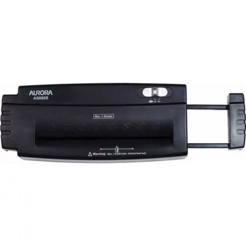 Strip-Cut Paper and Credit Card Shredder without Wastebasket