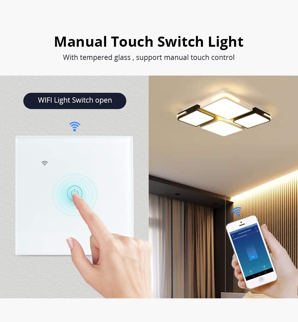 Wifi Wall Touch Smart Light Switch