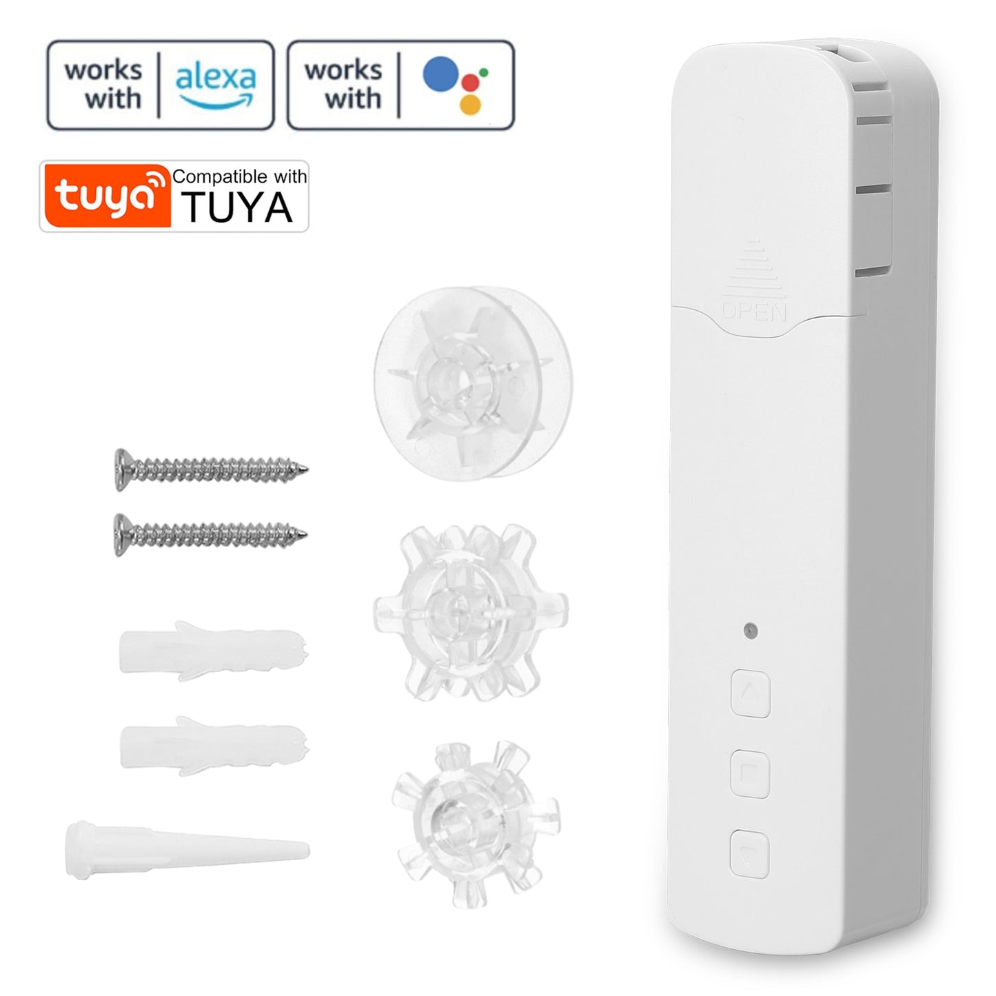 Alexa Google Home Electric Pull Bead Curtain Motor