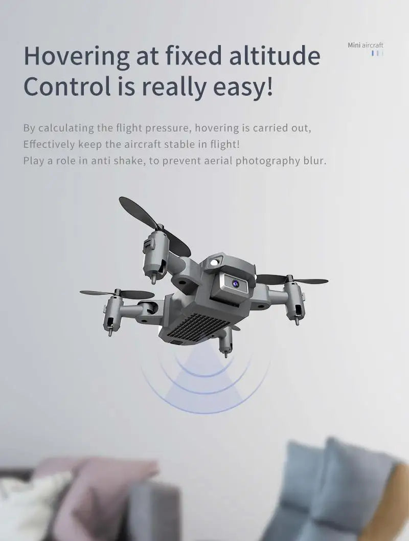 Mini Folding Helicopter Aerial Photography 4K, 5G, GPS, High-definition Drone