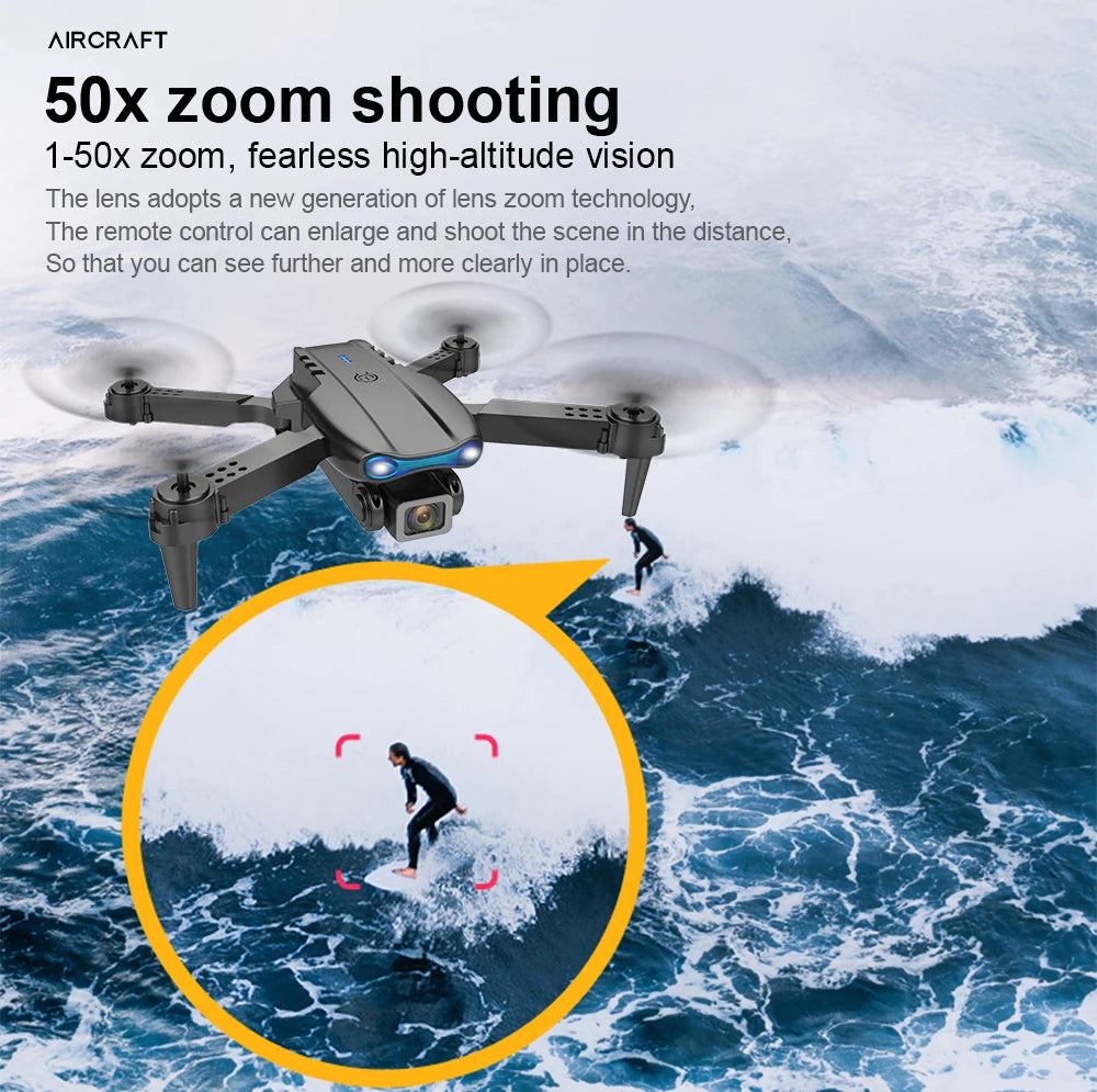 Pro Brushless 4K HD Aerial Obstacle Avoidance Photography Drone