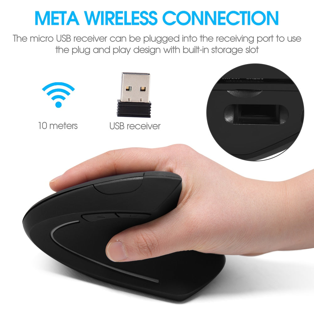 Wireless Computer/ Gaming Mouse Ergo-friendly