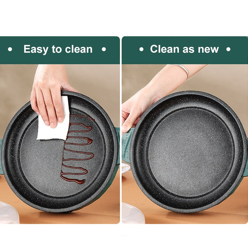 Multicooker Electric Frying Pan BarbecueFried Steak Fish Omelette