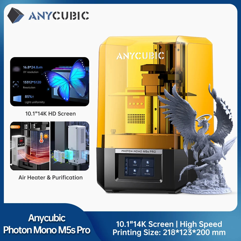 DLP SLA LCD 3D Printer High Speed UV Resin 3D Printer