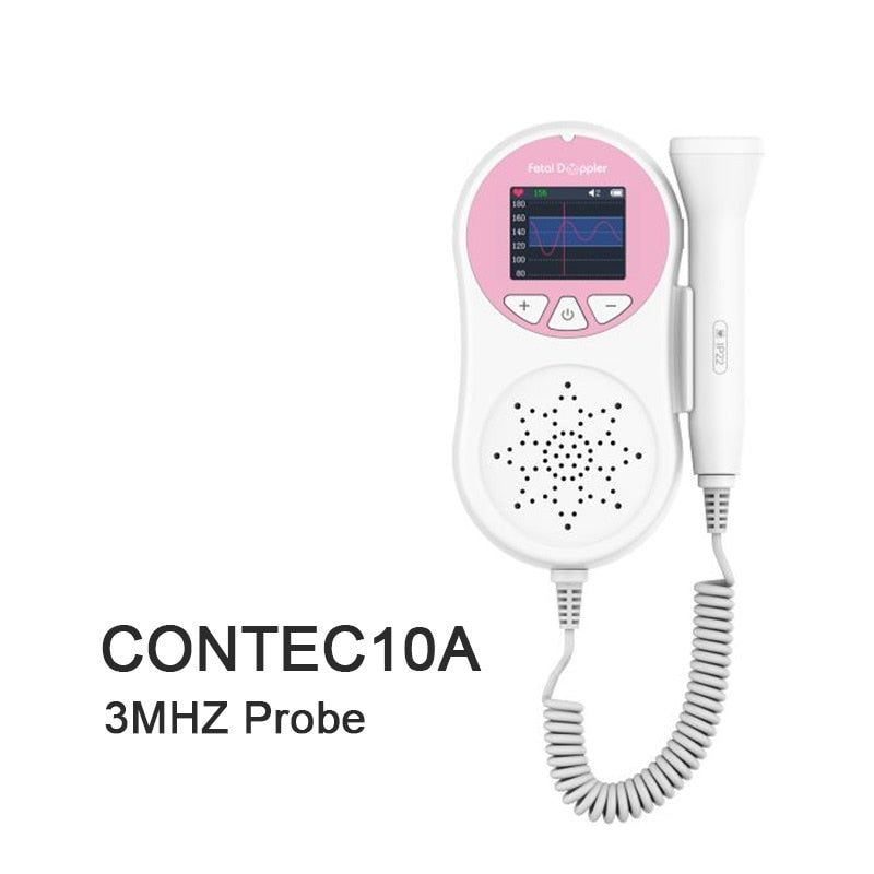 LCD Fetal Doppler Baby Heart Beat Monitor