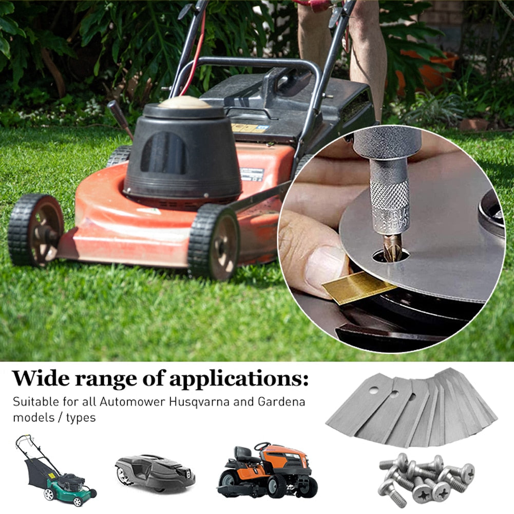 30PCS-90PCS Replacement Lawn Mower Cutting Blades Set