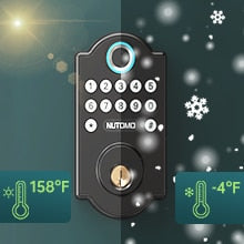 Keyless Entry Fingerprint Door Lock Front Deadbolt