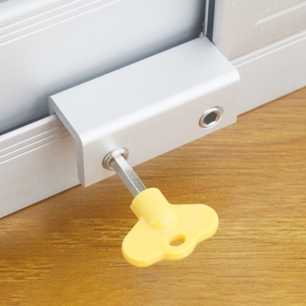 Adjustable Door Sliding Window Safety Lock Stop