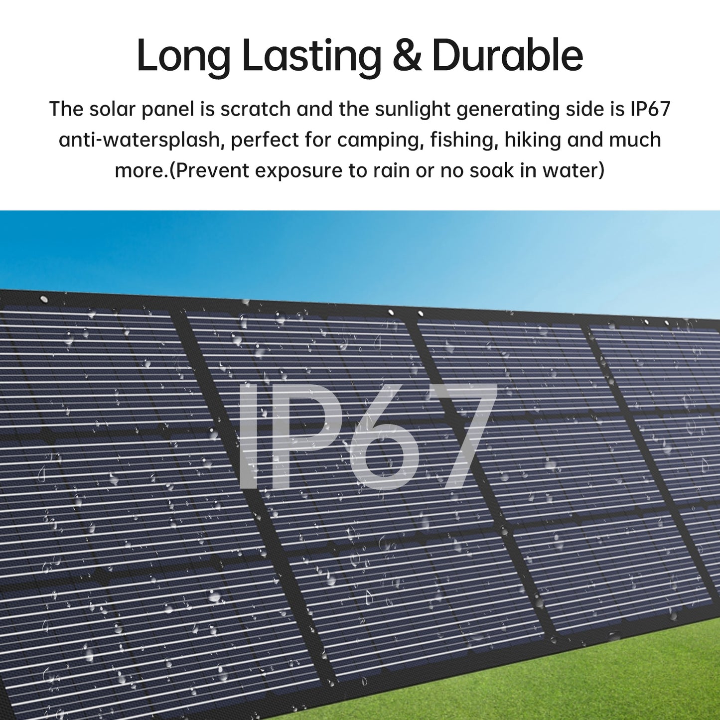 Solar Generator Portable Power Station 2hrs Charge