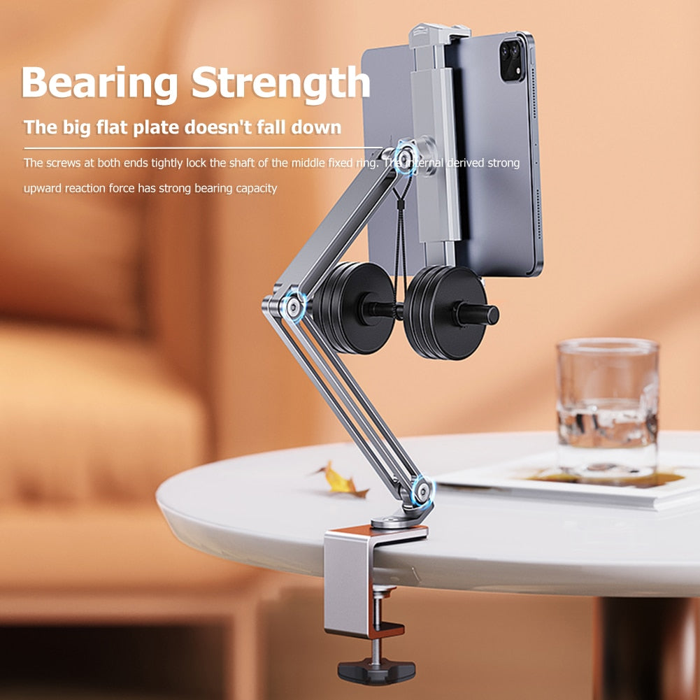 360 Long Arm Bed Stand 4-13inch Phone/ Tablets