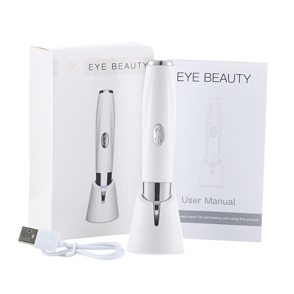 LED Photon Therapy Heated Eye Massage Device