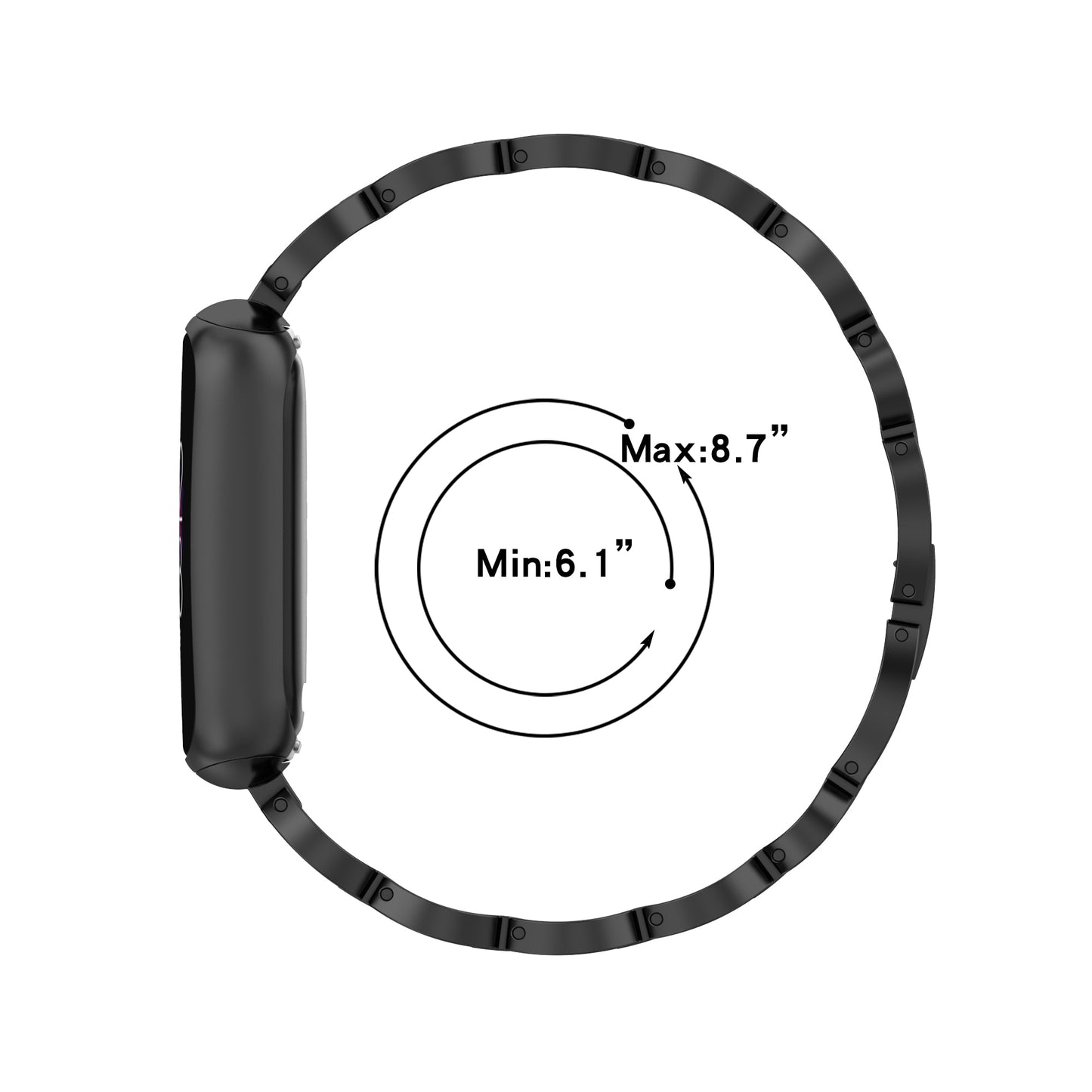 Replacement Stainless Steel Band For Fitbit luxen