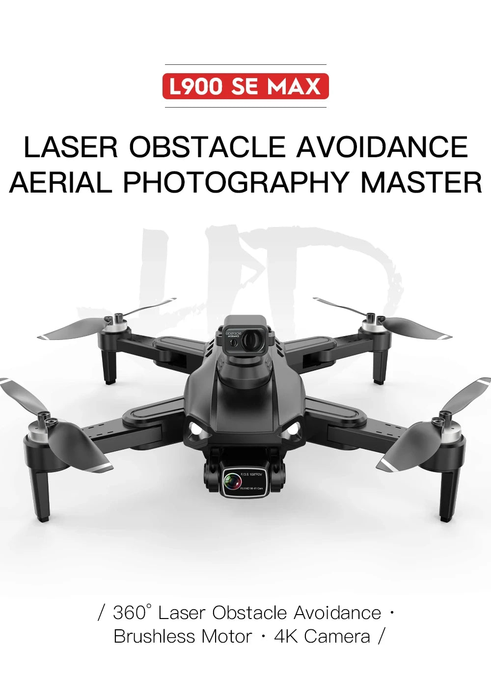 Pro Brushless 4K 5G GPS HD Foldable Quadcopter Drone