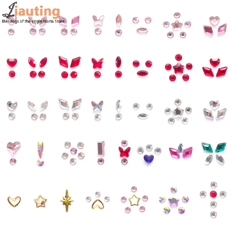 DIY Dental Crystal Diamond Ornament Teeth Jewelry