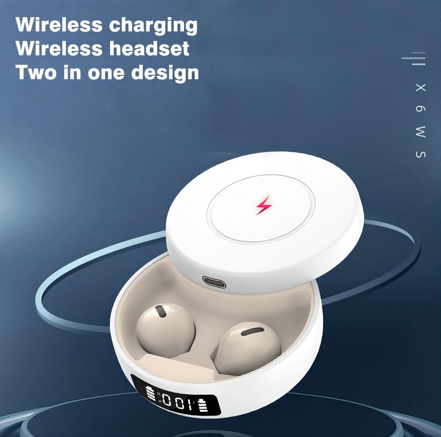 Bluetooth 5.1 Ear Buds Charging Station