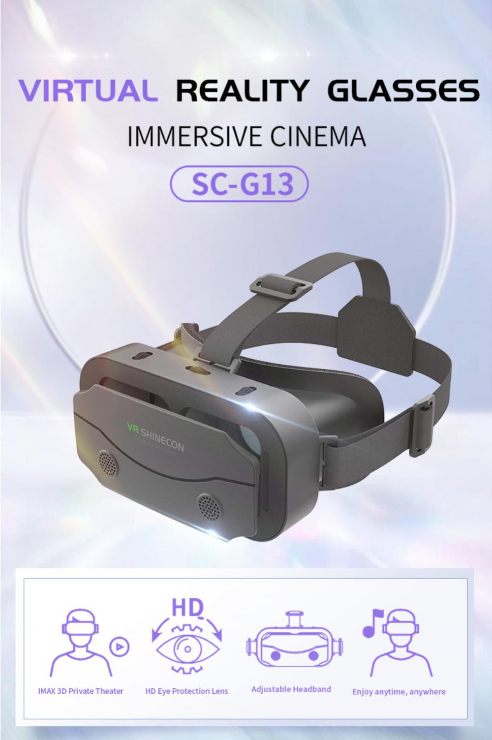 3D VR Headset Smart Virtual Reality Glasses
