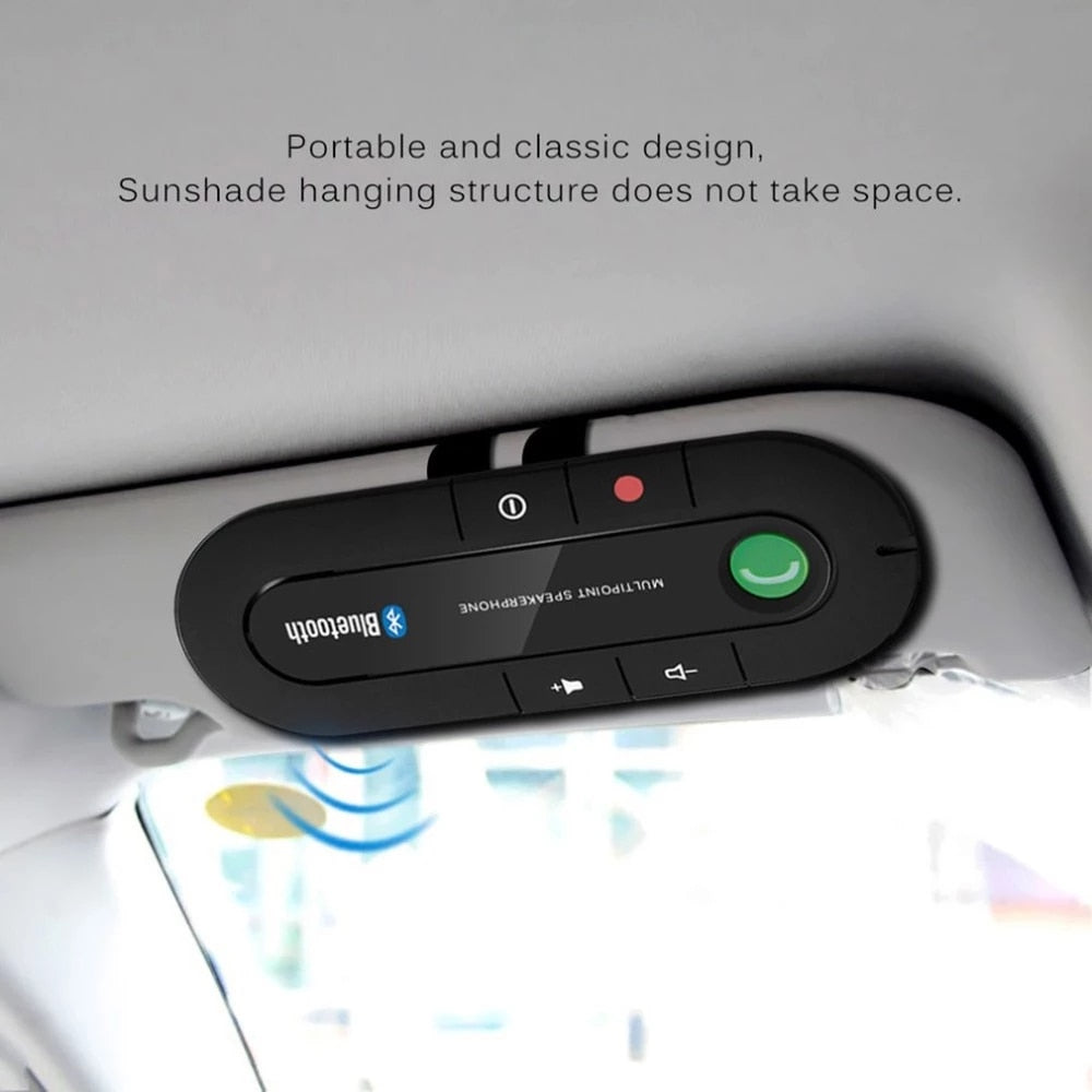 Bluetooth-compatible Handsfree Speakerphone Car Kit