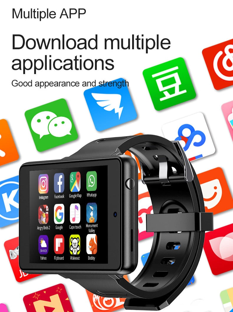 Enhance Your Lifestyle with Our Smart Watch 4G Android with a Big Screen and Ebook Features!
