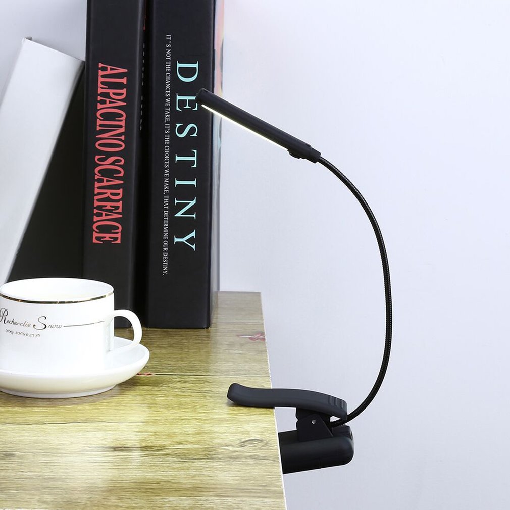 USB/Battery Clip-on Reading LED Portable Night Light