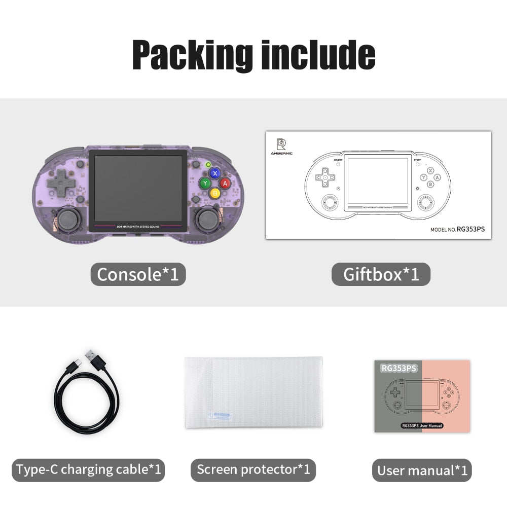 LINUX WIFI/Bluetooth Retro Handheld PSP Game Console