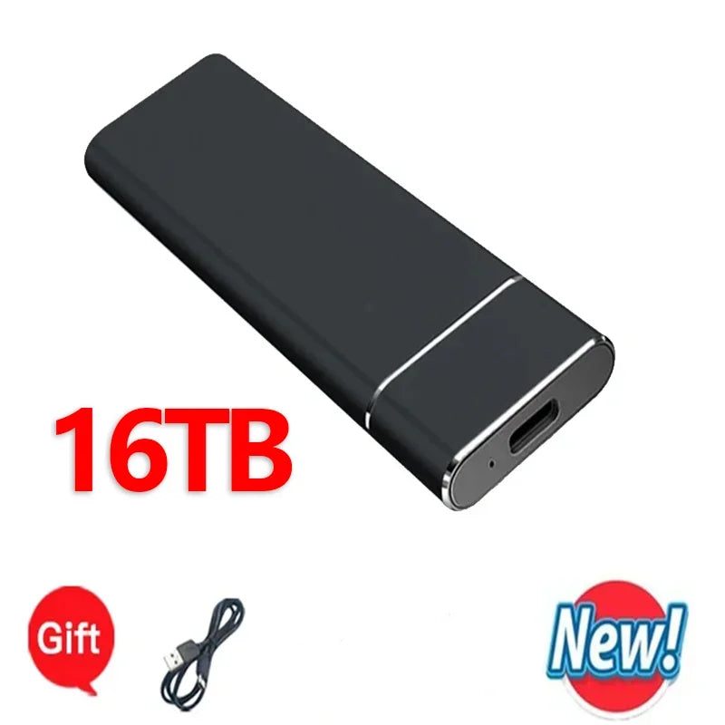 Portable External Storage SSD 1TB High-speed Mobile Storage Drive