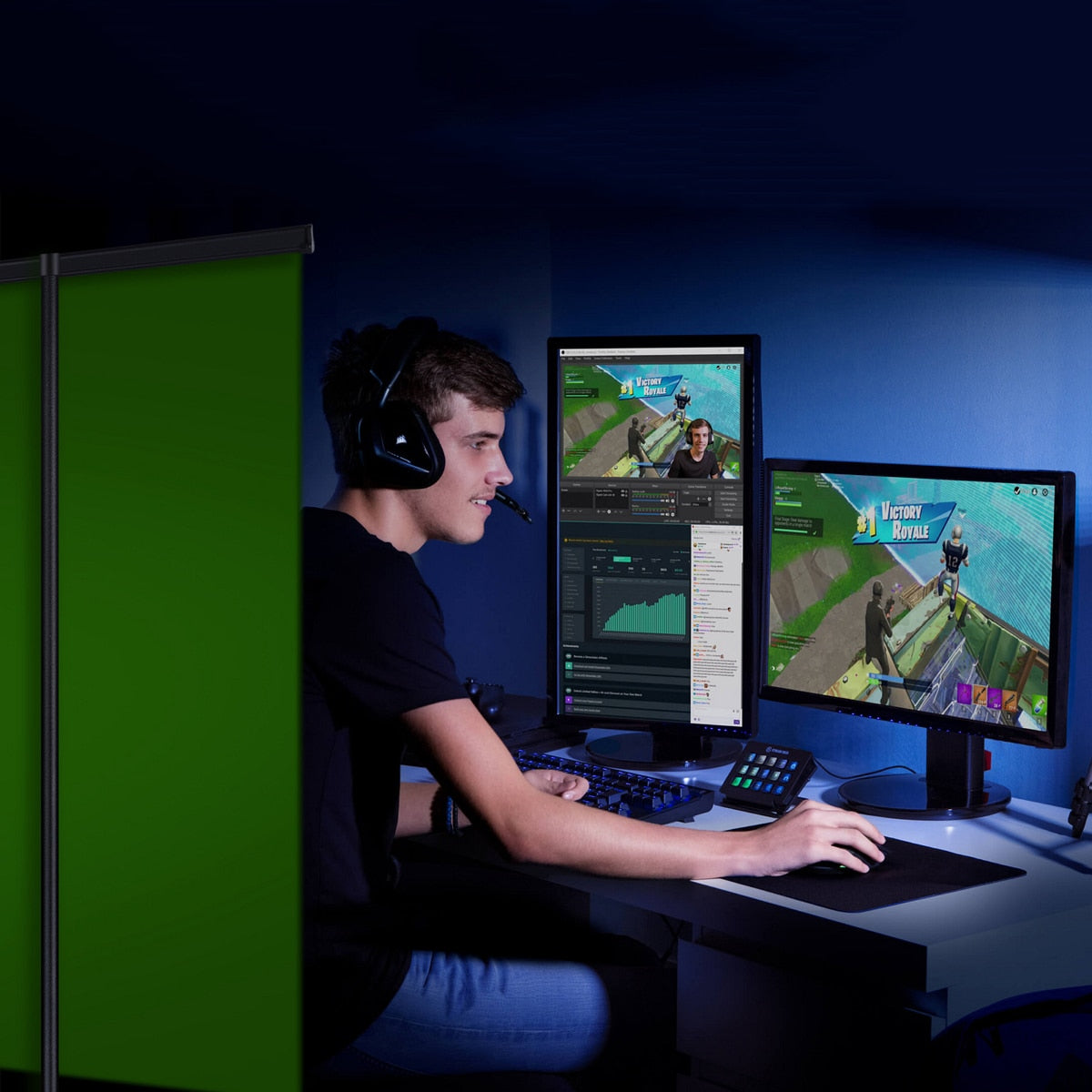 Green Screen Photography Background Game Virtual Studio 