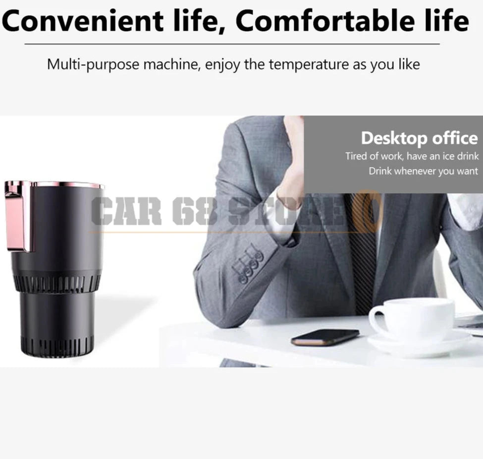 DC 12V Smart Car 2-in-1 Heating Cooling Cup Car