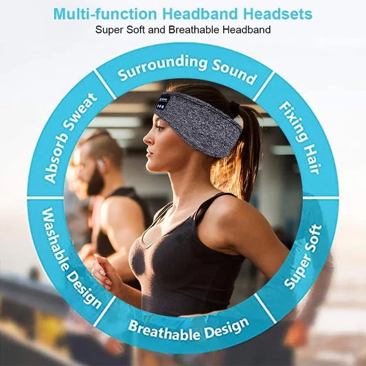 Bluetooth Earphones Sports Fitness Sleep Elastic Wireless