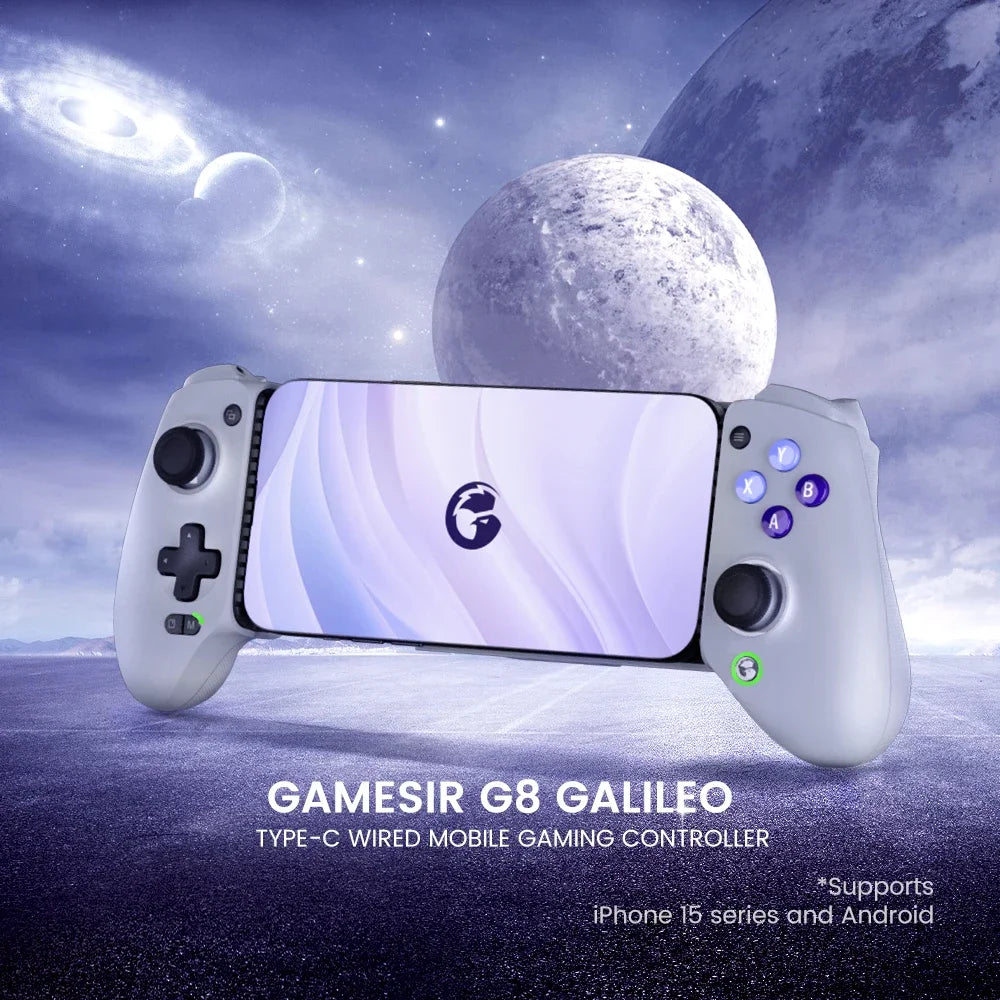 G8 Galileo Gamepad Mobile Type C Phone Controller with Hall Effect Stick