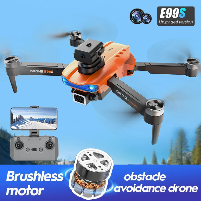 Pro Brushless 4K HD Aerial Obstacle Avoidance Photography Drone