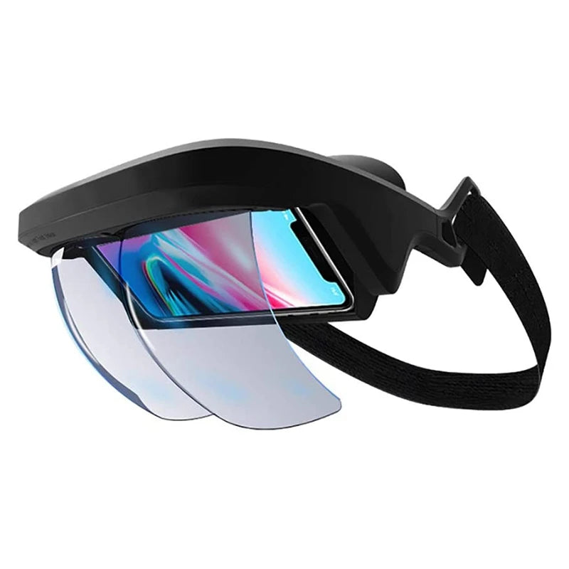 Smart AR Glasses 3D Video VR Headset Glasses for iPhone & Android