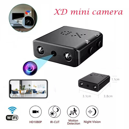 WIFI Camera Mini HD 1080P Indoor Camcorder Secret Body Cam