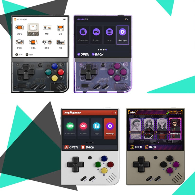 Portable Linux System Retro Handheld Game Console V2