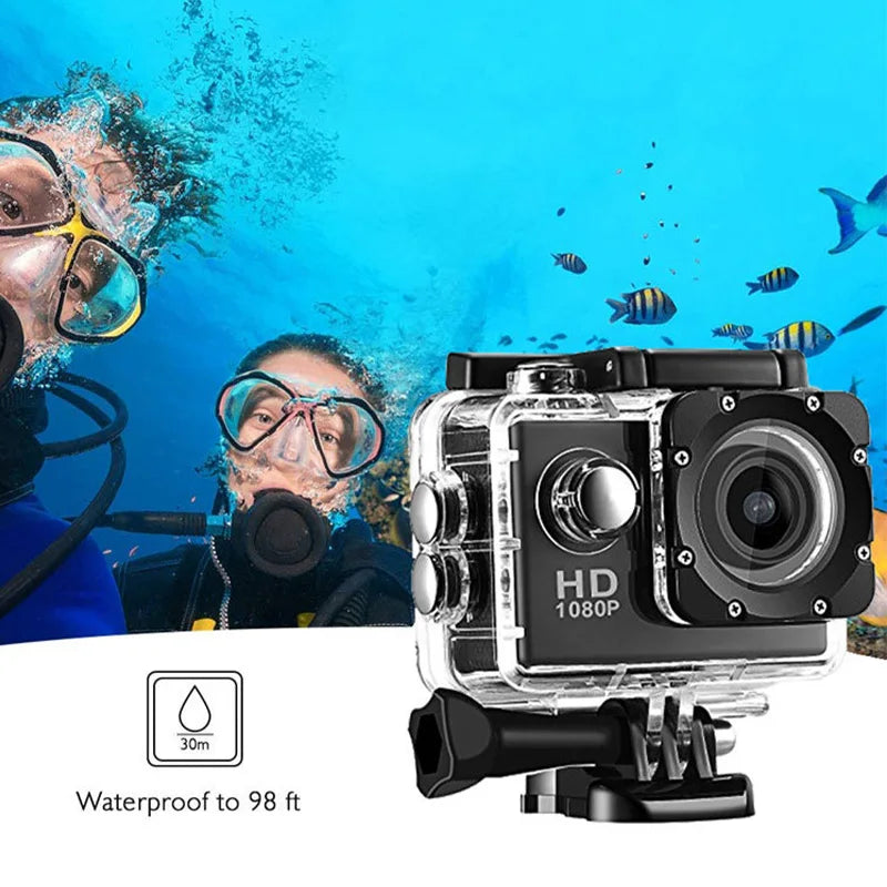 4K Waterproof Video Recording Sports Cameras