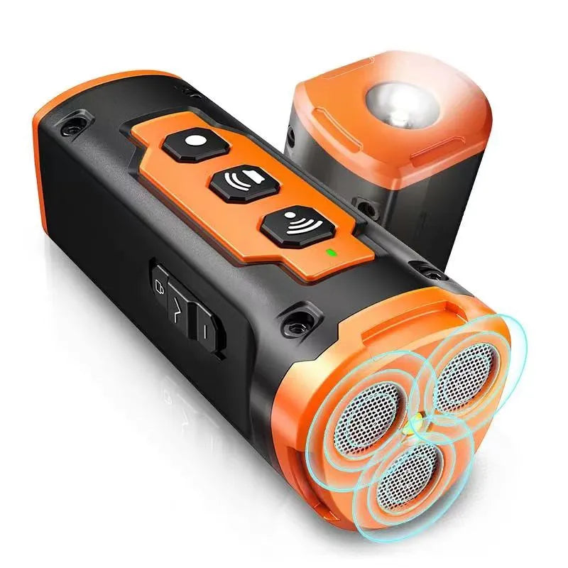 Dog Training Anti Dog Bark Deterrent Rechargeable Device w/LED Flashlight