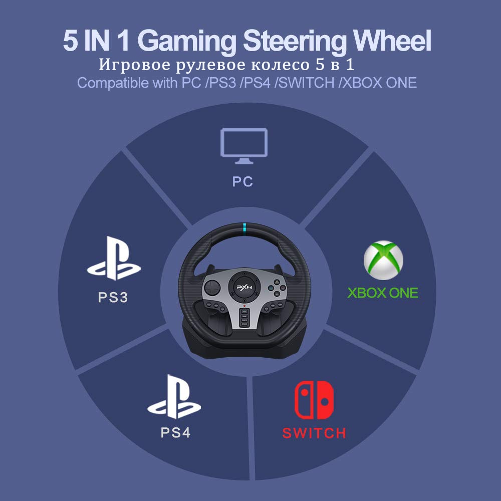 PXN-V9 PC Gaming Racing Wheel