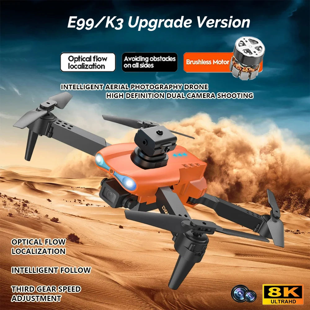 Pro Brushless 4K HD Aerial Obstacle Avoidance Photography Drone