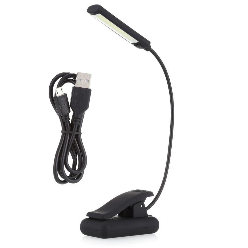 USB/Battery Clip-on Reading LED Portable Night Light