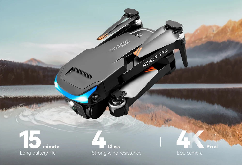 Foldable Quadcopter Mini Drone 4K Three-sided Obstacle avoidance