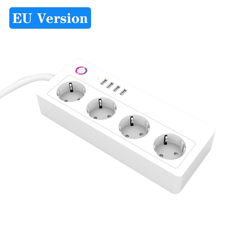 Alexa/ Google Smart Power Strip USB Charging Port