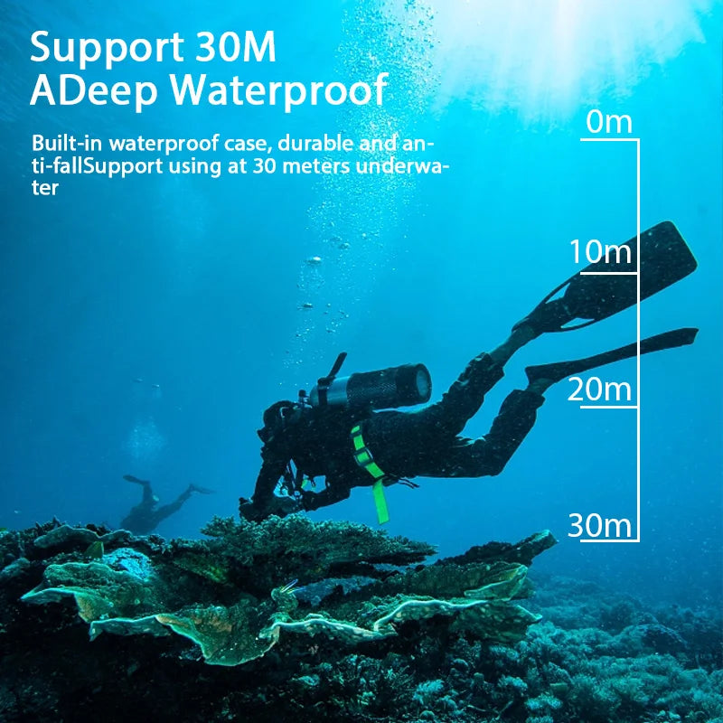 4K Waterproof Video Recording Sports Cameras