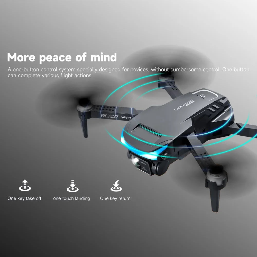 Foldable Quadcopter Mini Drone 4K Three-sided Obstacle avoidance