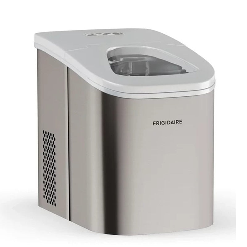 Frigidaire 26 lb. Countertop Ice Maker EFIC117-SS, Black Stainless Steel