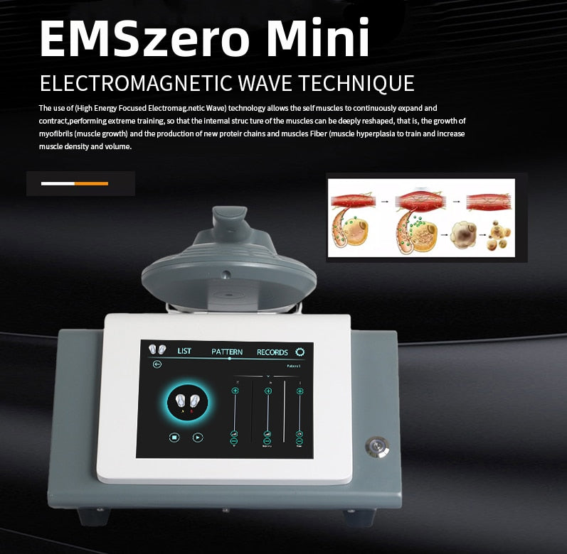 No -Exercise Electromagnetic Body Slimming Build Muscle Stimulate