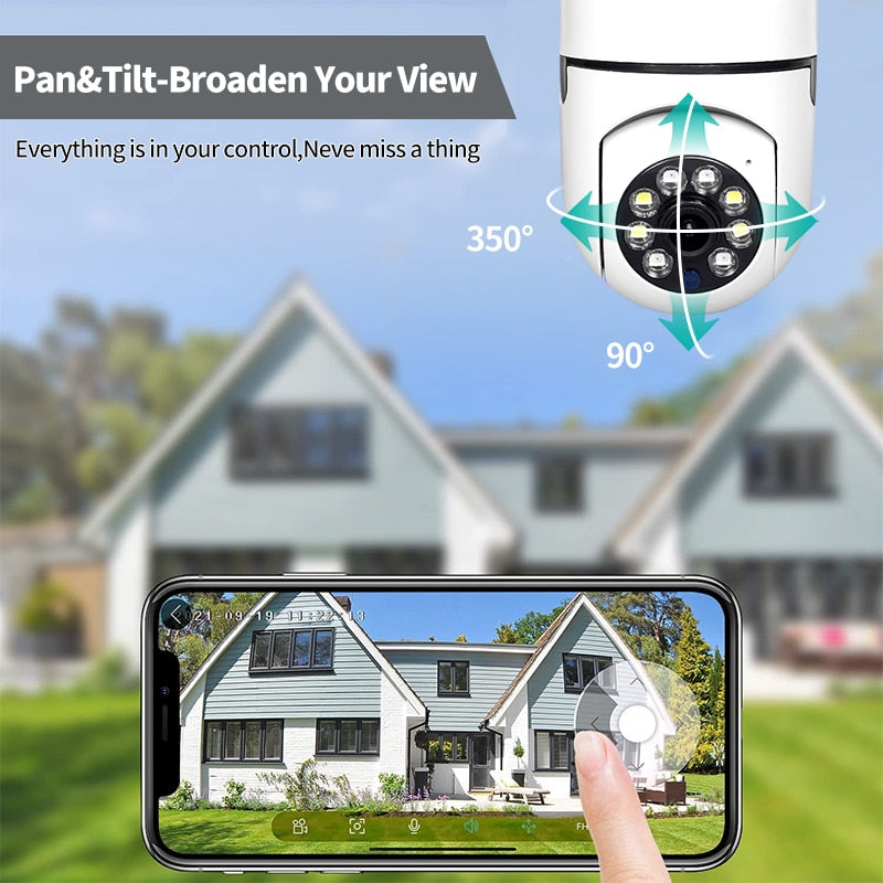 Surveillance Camera Night Vision Automatic Tracking Indoor