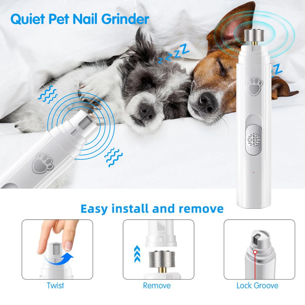 Electric Grinder USB Charging Pet Trimmer