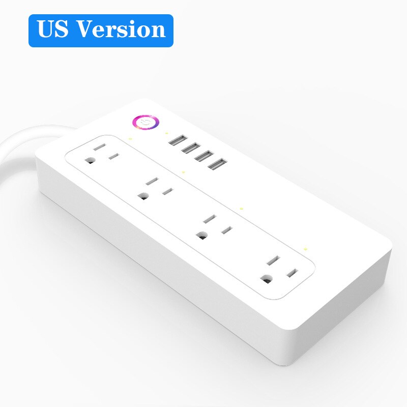 Alexa/ Google Smart Power Strip USB Charging Port