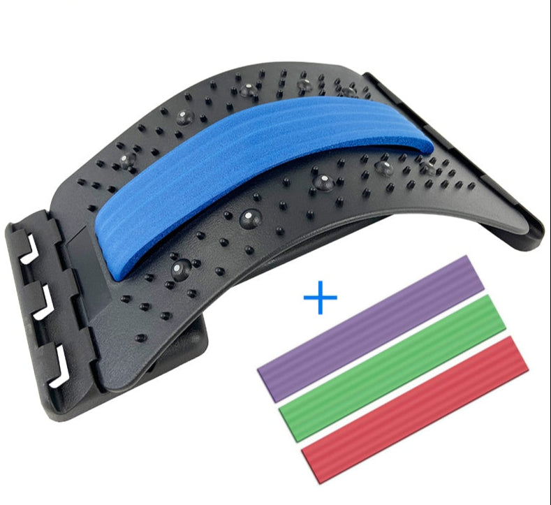 Back Stretcher Magnetotherapy Massage Tools Stretch Fitness Lumbar Support 