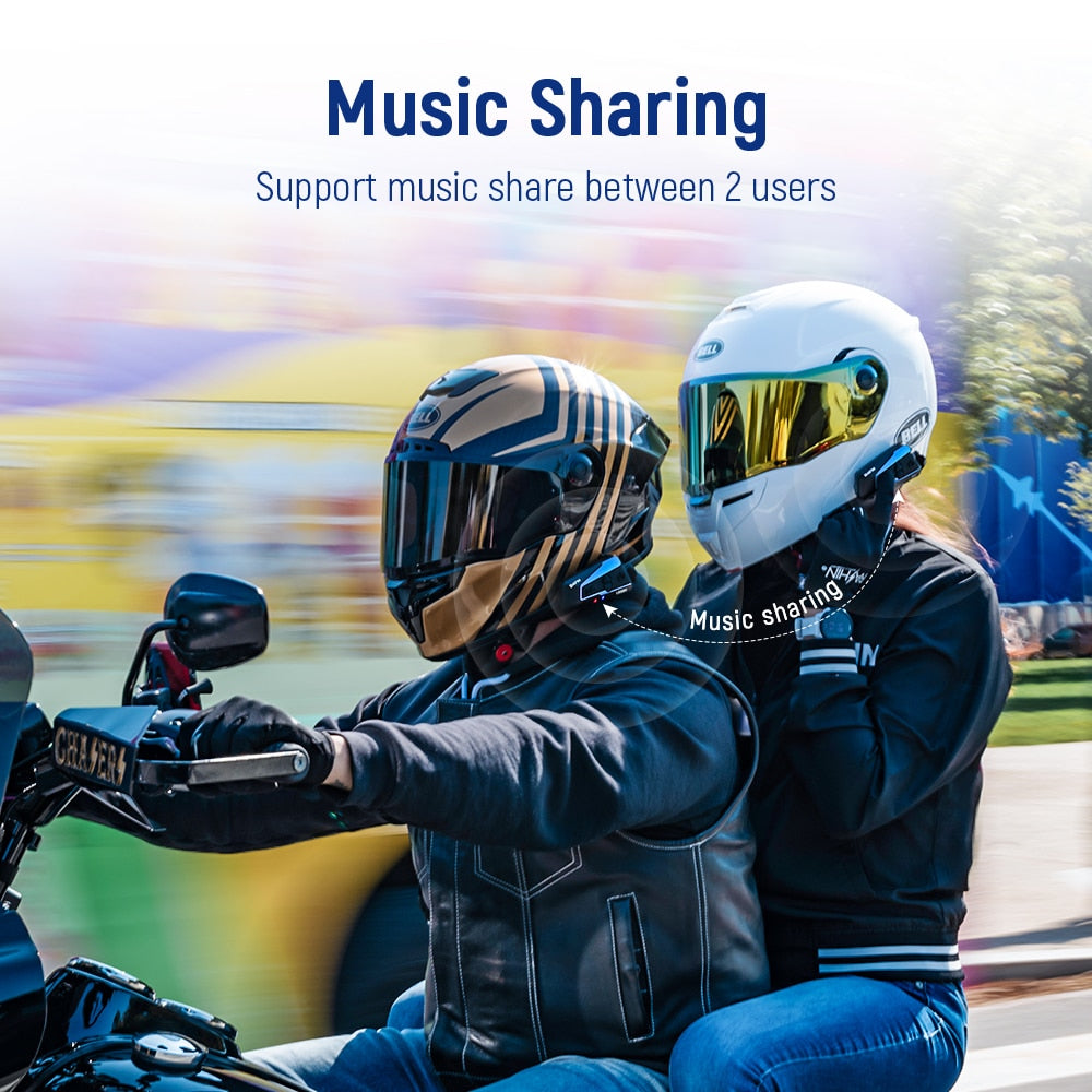 Bluetooth 5.0 Motorcycle Intercom Helmet Headsets Wireless Communicati…  httpsgendtechgadgets.myshopify.comproductsbluetooth-5-0-motorcycle-intercom-helmet-headsets-wireless-communication