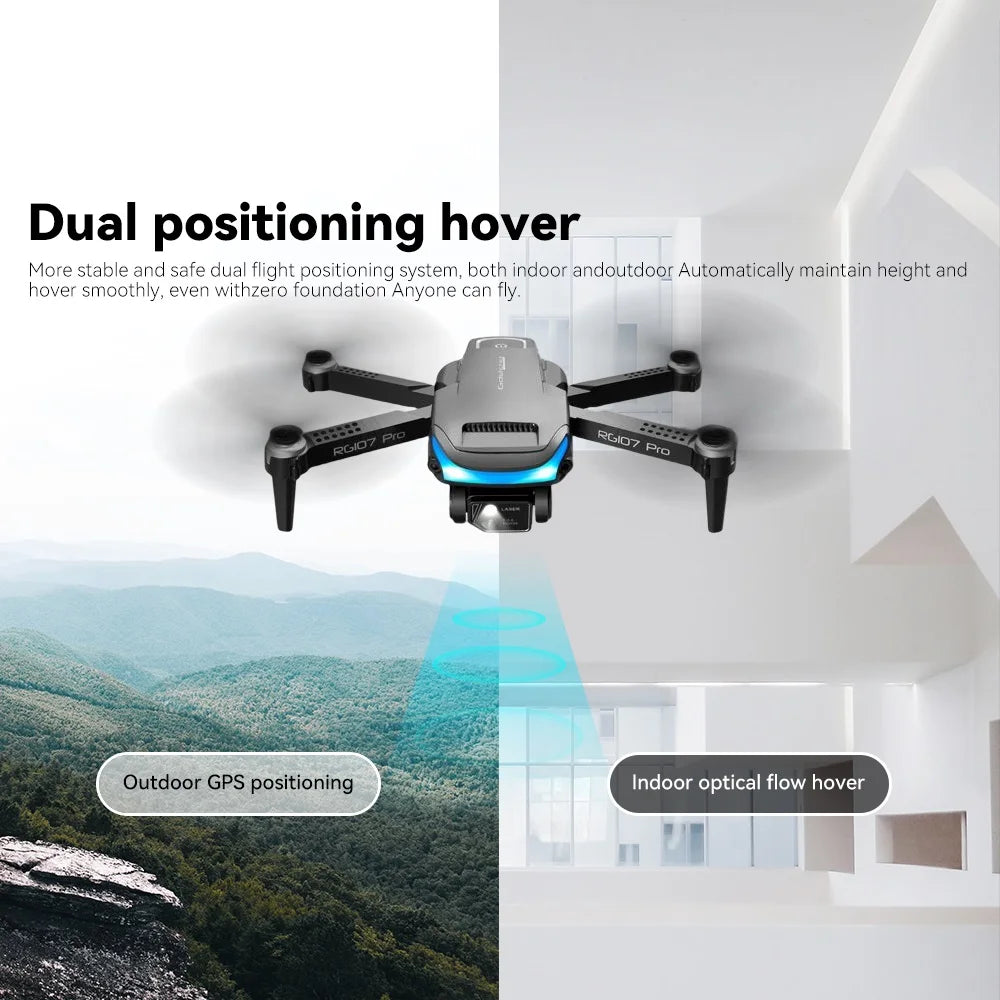 Foldable Quadcopter Mini Drone 4K Three-sided Obstacle avoidance